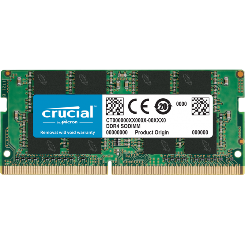 Crucial CT8G4SFRA32A módulo de memoria 8 GB 1 x 8 GB DDR4 3200 MHz