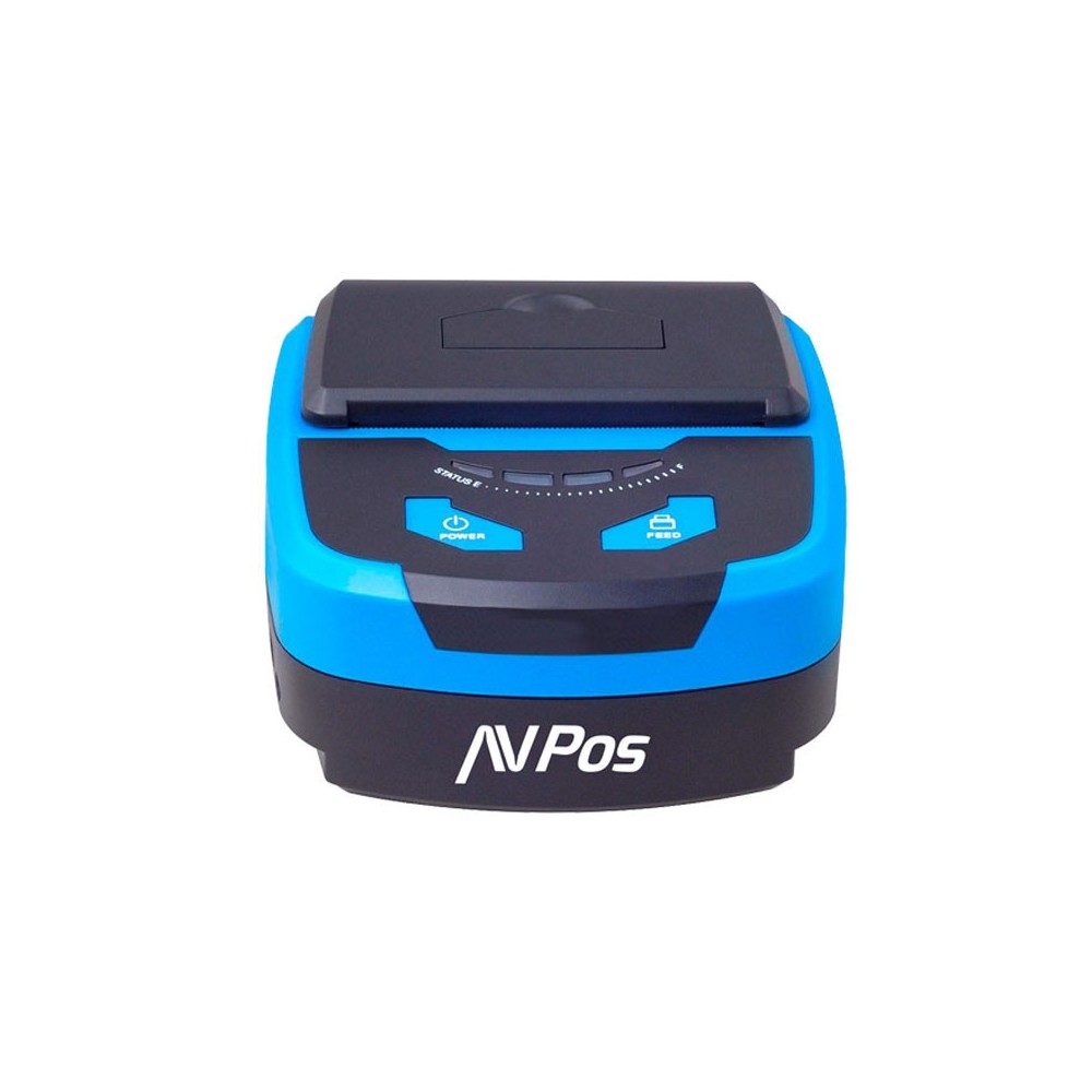 AVPos Impresora térmica portátil MP800R rugerizada Bluetooth
