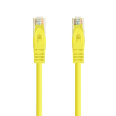 Nanocable Cable Red Latiguillo RJ45 LSZH CAT.6A UTP AWG24, Amarillo, 30 cm