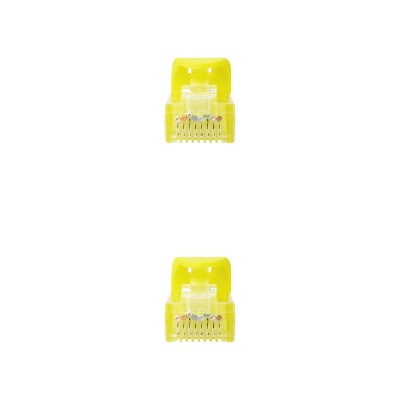 Nanocable Cable Red Latiguillo RJ45 LSZH CAT.6A UTP AWG24, Amarillo, 30 cm