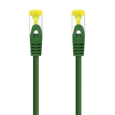 Nanocable Cable Red Latiguillo RJ45 LSZH CAT.6A SFTP AWG26, Verde, 25 cm