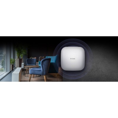 D-Link AX1800 1800 Mbits Blanco Energía sobre Ethernet (PoE)