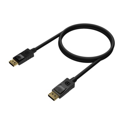 AISENS Cable DISPLAYPORT V1.2 4K@60Hz, DPM-DPM, Negro, 0.5M