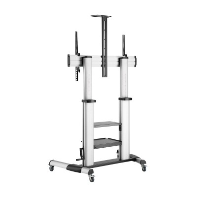 AISENS FT100TE-125 soporte para TV 2,54 m (100") Negro, Plata