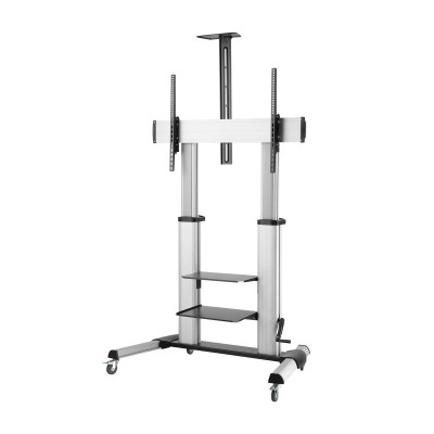AISENS FT100TE-125 soporte para TV 2,54 m (100") Negro, Plata