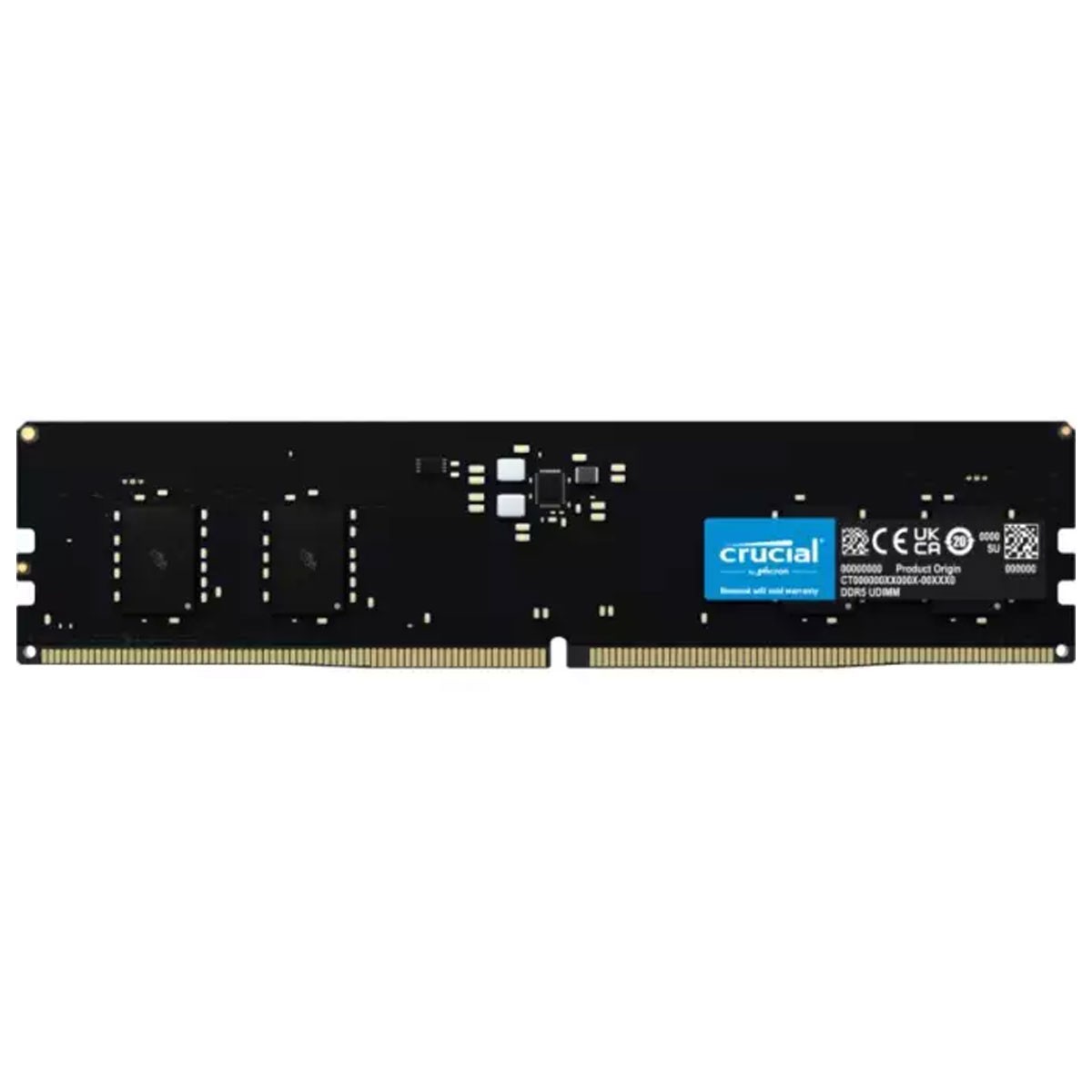 Crucial CT16G48C40U5 módulo de memoria 16 GB 1 x 16 GB DDR5 4800 MHz ECC