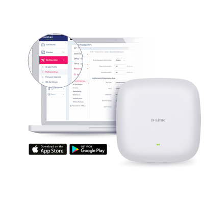 D-Link DAP-X2850 punto de acceso inalámbrico 3600 Mbits Blanco Energía sobre Ethernet (PoE)