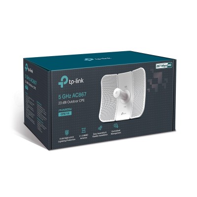 TP-Link CPE710 punto de acceso inalámbrico 867 Mbits Blanco Energía sobre Ethernet (PoE)