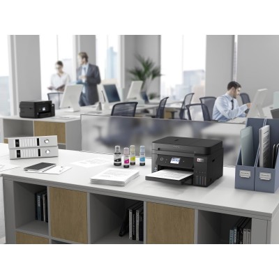 Epson EcoTank Impresora multifunción ET-4850 A4 con depósito de tinta, conexión Wi-Fi