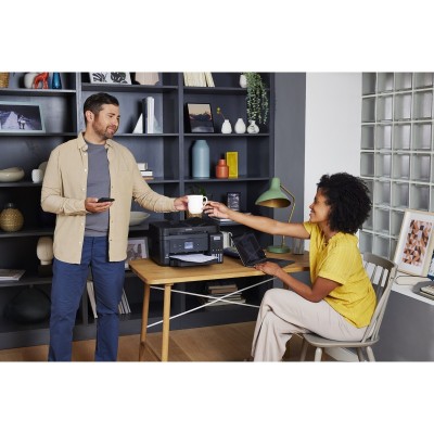 Epson EcoTank Impresora multifunción ET-4850 A4 con depósito de tinta, conexión Wi-Fi
