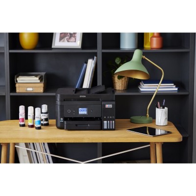 Epson EcoTank Impresora multifunción ET-4850 A4 con depósito de tinta, conexión Wi-Fi
