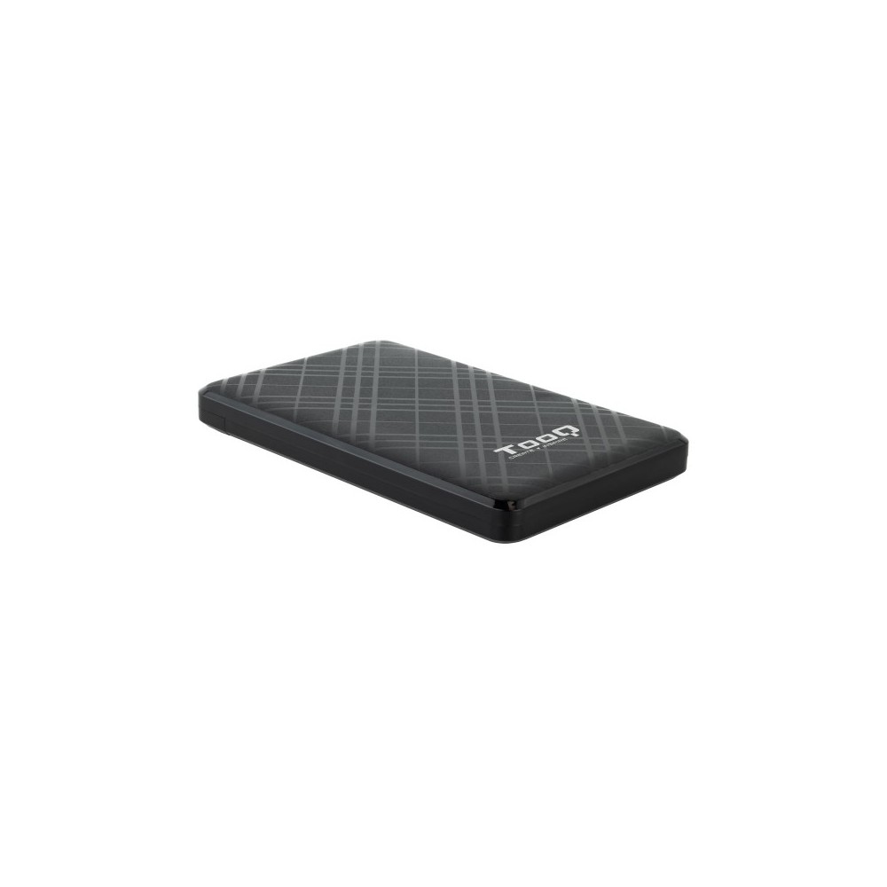 TooQ Caja Externa para Discos de 2,5” HDDSSD, Negro