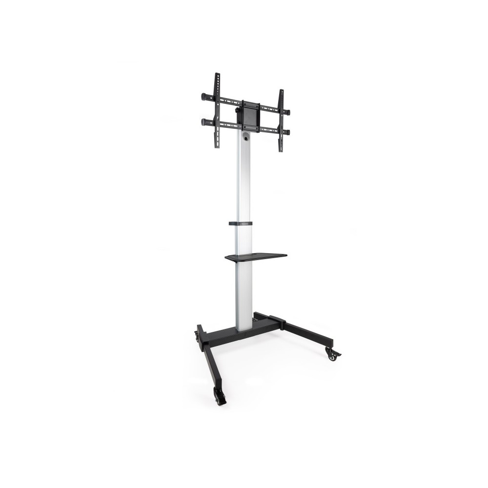 TooQ Hera Soporte de Suelo de Aluminio con Ruedas para Pantalla 37"-86"