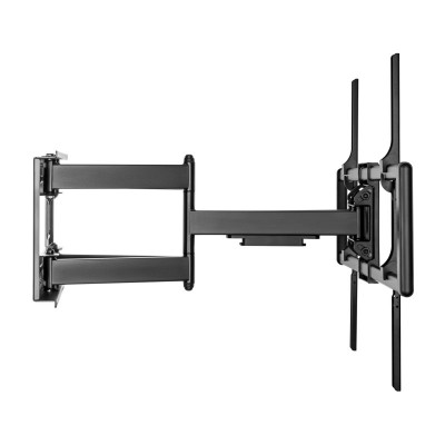 AISENS Soporte Pro Giratorio, Inclinable Y Nivelable Para Monitortv 120kg De 60-120, Negro