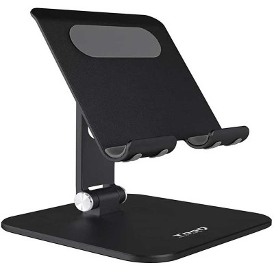 TooQ Soporte de Sobremesa Ajustable para Móvil o Tablet de hasta 12,9”