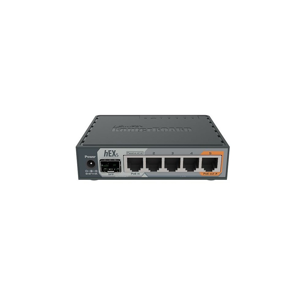 Mikrotik hEX S router Gigabit Ethernet Negro