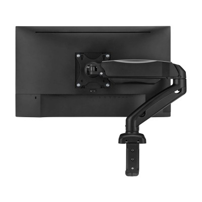 AISENS Soporte De Mesa Pro Contrapeso Giratorio E Inclinable Para MonitorTV 9kg (3 Pivotes, 1 Brazo) De 17-32, Negro
