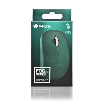 NGS FOG PRO ratón Ambidextro RF inalámbrico Óptico 1000 DPI
