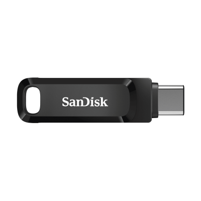 SanDisk Ultra Dual Drive Go unidad flash USB 64 GB USB Type-A  USB Type-C 3.2 Gen 1 (3.1 Gen 1) Negro