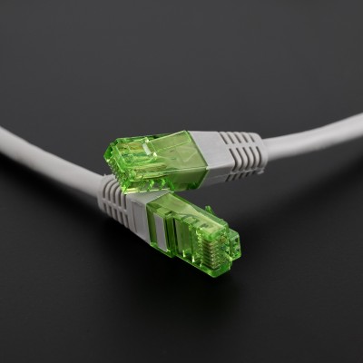 Nanocable Cable de Red Latiguillo RJ45 CAT.6 UTP AWG26 CCA, Gris, 25 m