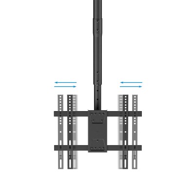 TooQ Soporte de Techo para Pantallas 32"-75", Negro