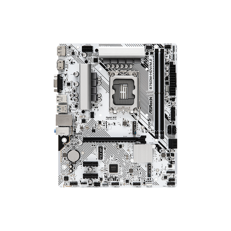 Asrock B760M-HDVM.2 placa base Intel B760 LGA 1700 micro ATX