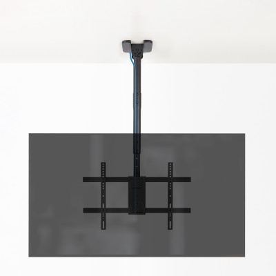 TooQ Soporte de Techo para Pantallas 43"-86", Negro