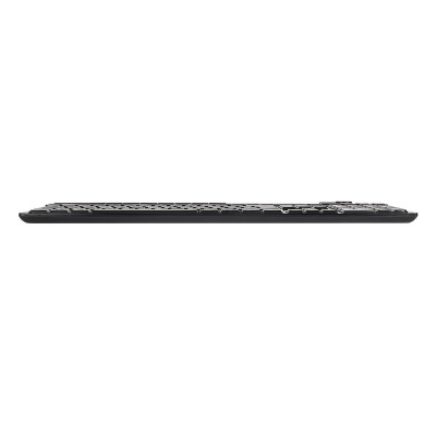 UNYKAch A 2930 teclado Hogar USB QWERTY Negro, Plata