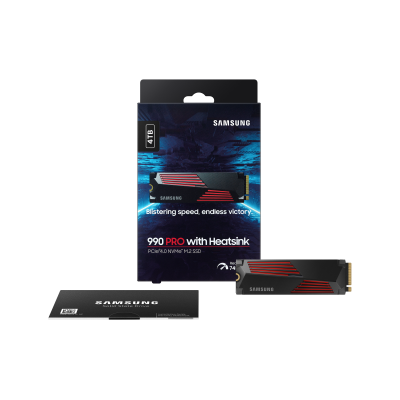 Samsung 990 Pro 4 TB M.2 PCI Express 4.0 NVMe V-NAND TLC