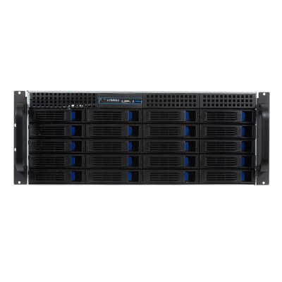 UNYKAch 4U HSW4520 Estante Negro, Plata