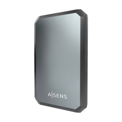 AISENS Caja externa 2.5" ASE-2529B 9.5mm SATA a USB 3.0USB3.1 Gen1, Negro-Gris