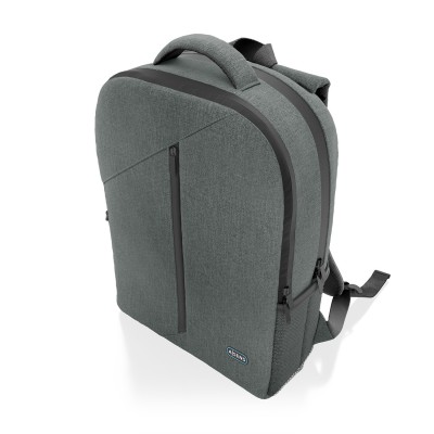 AISENS Mochila premium para portátil 15.6, Gris