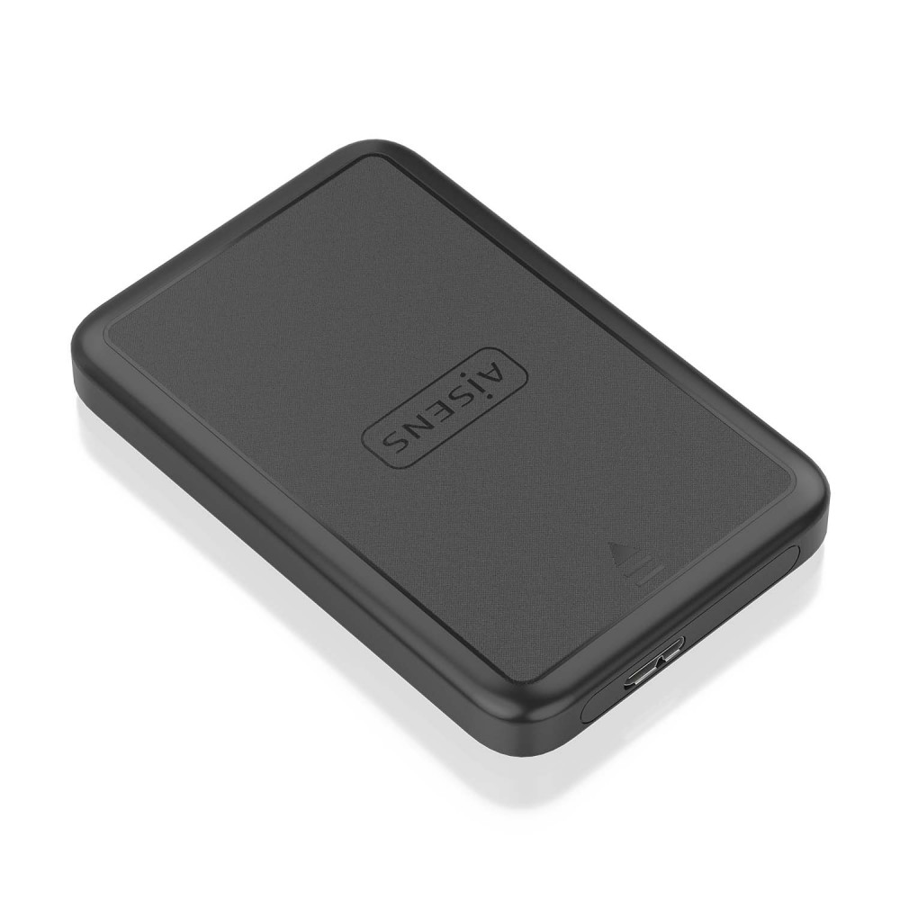 AISENS Caja externa 2.5" ASE-2519B 9.5mm SATA a USB 3.0USB3.1 Gen1, Negro