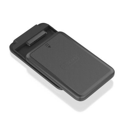 AISENS Caja externa 2.5" ASE-2519B 9.5mm SATA a USB 3.0USB3.1 Gen1, Negro
