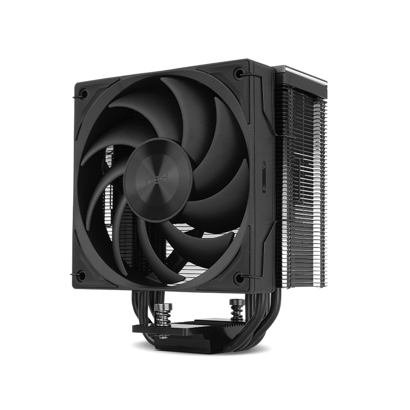 NOX NXHUMMERH400 sistema de refrigeración para ordenador Procesador Refrigerador de aire 12 cm Negro