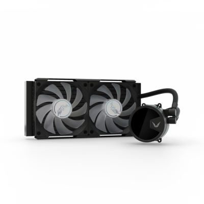 Valkyrie A240 Black Procesador Sistema de refrigeración líquida todo en uno 24 cm Negro
