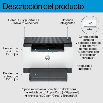 HP LaserJet Impresora M209d