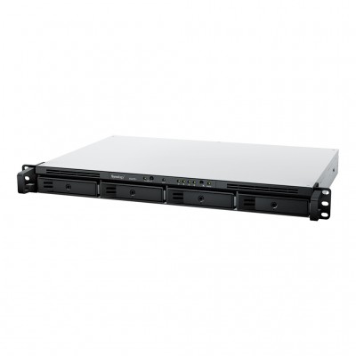 Synology RackStation RS422+ servidor de almacenamiento NAS Bastidor (1U) Ryzen Embedded R1600 2 GB DDR4 DSM Negro