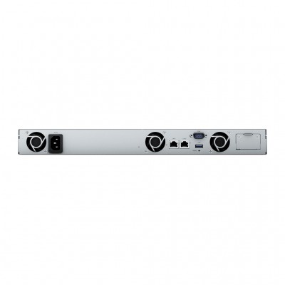Synology RackStation RS422+ servidor de almacenamiento NAS Bastidor (1U) Ryzen Embedded R1600 2 GB DDR4 DSM Negro
