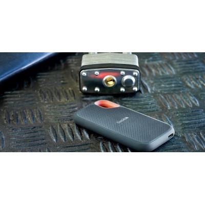SanDisk Extreme Portable 1 TB USB Tipo C 3.2 Gen 2 (3.1 Gen 2) Negro