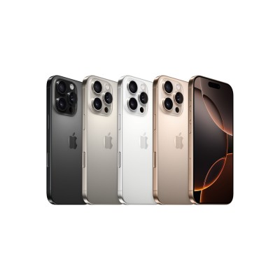 Apple iPhone 16 Pro 16 cm (6.3") SIM doble iOS 18 5G USB Tipo C 128 GB Negro
