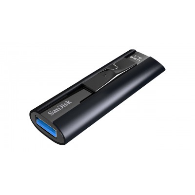 SanDisk Extreme Pro unidad flash USB 128 GB USB tipo A 3.2 Gen 1 (3.1 Gen 1) Negro