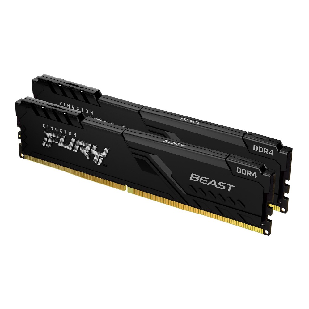 Kingston Technology FURY Beast 64GB 3600MTs DDR4 CL18 DIMM (Kit de 2) Black