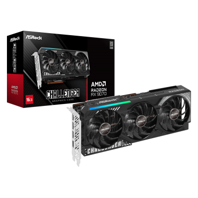 Asrock Challenger Radeon RX 9070 AMD 16 GB GDDR6
