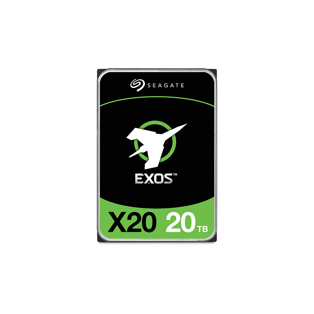 Seagate Enterprise Exos X20 disco duro interno 20 TB 7200 RPM 3.5" Serial ATA III