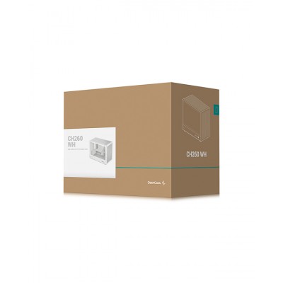 DeepCool CH260 Micro Torre Blanco