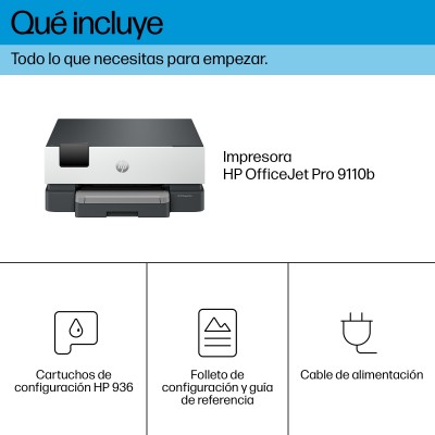 HP OfficeJet Pro 9110b Inalámbrico Color Impresora, Impresión a doble cara