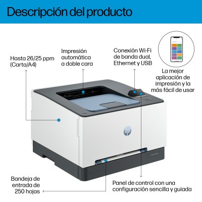 HP Impresora Color LaserJet Pro 3202dw
