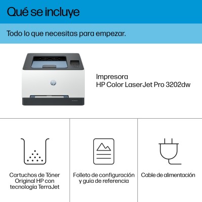 HP Impresora Color LaserJet Pro 3202dw
