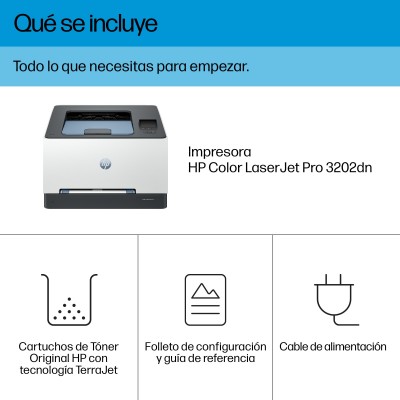 HP Impresora Color LaserJet Pro 3202dn